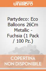 Partydeco: Eco Balloons 26Cm Metallic - Fuchsia (1 Pack / 100 Pz.) giochi