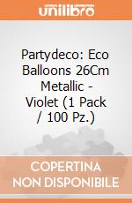 Partydeco: Eco Balloons 26Cm Metallic - Violet (1 Pack / 100 Pz.) giochi