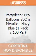 Partydeco: Eco Balloons 30Cm Metallic - Navy Blue (1 Pack / 100 Pz.) giochi