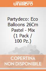 Partydeco: Eco Balloons 26Cm Pastel - Mix (1 Pack / 100 Pz.) giochi