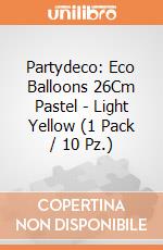 Partydeco: Eco Balloons 26Cm Pastel - Light Yellow (1 Pack / 10 Pz.) giochi