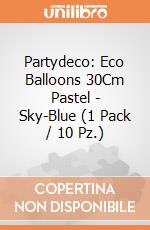 Partydeco: Eco Balloons 30Cm Pastel - Sky-Blue (1 Pack / 10 Pz.) giochi