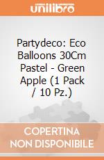 Partydeco: Eco Balloons 30Cm Pastel - Green Apple (1 Pack / 10 Pz.) giochi