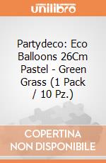 Partydeco: Eco Balloons 26Cm Pastel - Green Grass (1 Pack / 10 Pz.) giochi