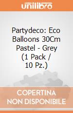 Partydeco: Eco Balloons 30Cm Pastel - Grey (1 Pack / 10 Pz.) giochi