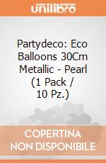 Partydeco: Eco Balloons 30Cm Metallic - Pearl (1 Pack / 10 Pz.) giochi