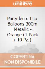 Partydeco: Eco Balloons 30Cm Metallic - Orange (1 Pack / 10 Pz.) giochi