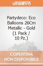 Partydeco: Eco Balloons 26Cm Metallic - Gold (1 Pack / 10 Pz.) giochi