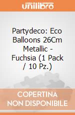 Partydeco: Eco Balloons 26Cm Metallic - Fuchsia (1 Pack / 10 Pz.) giochi