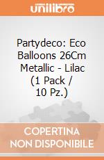 Partydeco: Eco Balloons 26Cm Metallic - Lilac (1 Pack / 10 Pz.) giochi