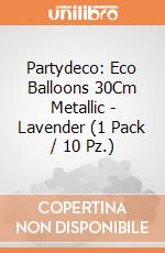 Partydeco: Eco Balloons 30Cm Metallic - Lavender (1 Pack / 10 Pz.) giochi