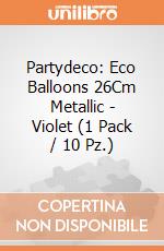 Partydeco: Eco Balloons 26Cm Metallic - Violet (1 Pack / 10 Pz.) giochi
