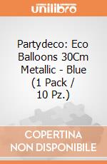 Partydeco: Eco Balloons 30Cm Metallic - Blue (1 Pack / 10 Pz.) giochi