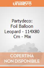 Partydeco: Foil Balloon Leopard - 114X80 Cm - Mix giochi