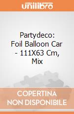 Partydeco: Foil Balloon Car - 111X63 Cm, Mix giochi