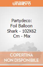 Partydeco: Foil Balloon Shark - 102X62 Cm - Mix giochi