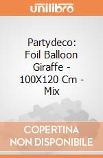 Partydeco: Foil Balloon Giraffe - 100X120 Cm - Mix giochi