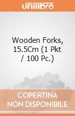Wooden Forks, 15.5Cm (1 Pkt / 100 Pc.) giochi