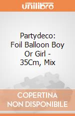 Partydeco: Foil Balloon Boy Or Girl - 35Cm, Mix giochi