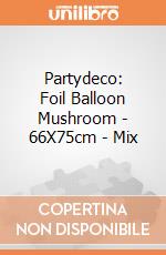 Partydeco: Foil Balloon Mushroom - 66X75cm - Mix giochi