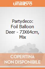 Partydeco: Foil Balloon Deer - 73X64cm, Mix giochi