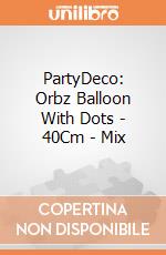PartyDeco: Orbz Balloon With Dots - 40Cm - Mix giochi