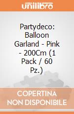 Partydeco: Balloon Garland - Pink - 200Cm (1 Pack / 60 Pz.) giochi