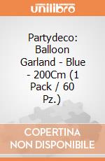 Partydeco: Balloon Garland - Blue - 200Cm (1 Pack / 60 Pz.) giochi