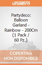 Partydeco: Balloon Garland - Rainbow - 200Cm (1 Pack / 60 Pz.) giochi