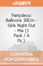 Partydeco: Balloons 30Cm - Girls Night Out - Mix (1 Pack / 6 Pz.) giochi
