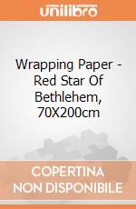 Wrapping Paper - Red Star Of Bethlehem, 70X200cm giochi
