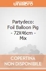 Partydeco: Foil Balloon Pig - 72X46cm - Mix giochi