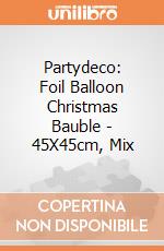 Partydeco: Foil Balloon Christmas Bauble - 45X45cm, Mix giochi