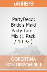 PartyDeco: Bride's Maid Party Box - Mix (1 Pack / 10 Pz.) giochi