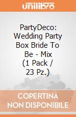 PartyDeco: Wedding Party Box Bride To Be - Mix (1 Pack / 23 Pz.) giochi
