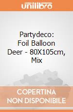 Partydeco: Foil Balloon Deer - 80X105cm, Mix giochi