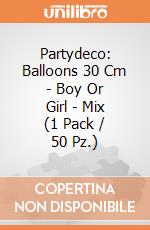 Partydeco: Balloons 30 Cm - Boy Or Girl - Mix (1 Pack / 50 Pz.) giochi