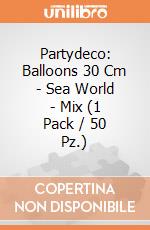 Partydeco: Balloons 30 Cm - Sea World - Mix (1 Pack / 50 Pz.) giochi