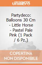 Partydeco: Balloons 30 Cm - Little Horse - Pastel Pale Pink (1 Pack / 6 Pz.) giochi