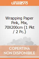 Wrapping Paper Pink, Mix, 70X200cm (1 Pkt / 2 Pc.) giochi