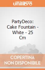 PartyDeco: Cake Fountain - White - 25 Cm giochi