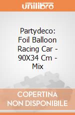 Partydeco: Foil Balloon Racing Car - 90X34 Cm - Mix giochi