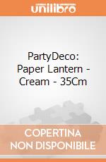 PartyDeco: Paper Lantern - Cream - 35Cm giochi