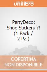 PartyDeco: Shoe Stickers ?! (1 Pack / 2 Pz.) giochi