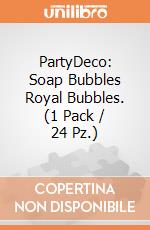 PartyDeco: Soap Bubbles Royal Bubbles. (1 Pack / 24 Pz.) giochi