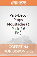 PartyDeco: Props Moustache (1 Pack / 6 Pz.) giochi