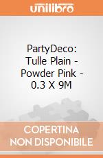 PartyDeco: Tulle Plain - Powder Pink - 0.3 X 9M giochi