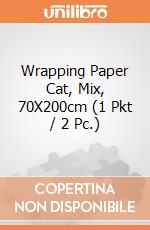 Wrapping Paper Cat, Mix, 70X200cm (1 Pkt / 2 Pc.) giochi
