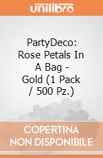 PartyDeco: Rose Petals In A Bag - Gold (1 Pack / 500 Pz.) giochi