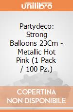 Partydeco: Strong Balloons 23Cm - Metallic Hot Pink (1 Pack / 100 Pz.) giochi